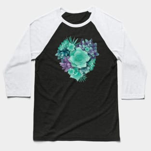 Succulent Love I // heart Baseball T-Shirt